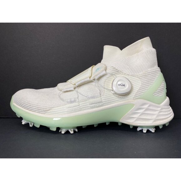 Adidas Women's Zg21 Motion Primegreen Boa Mid Cut Golf Shoes Size 9 Halo Mint - Picture 4 of 13